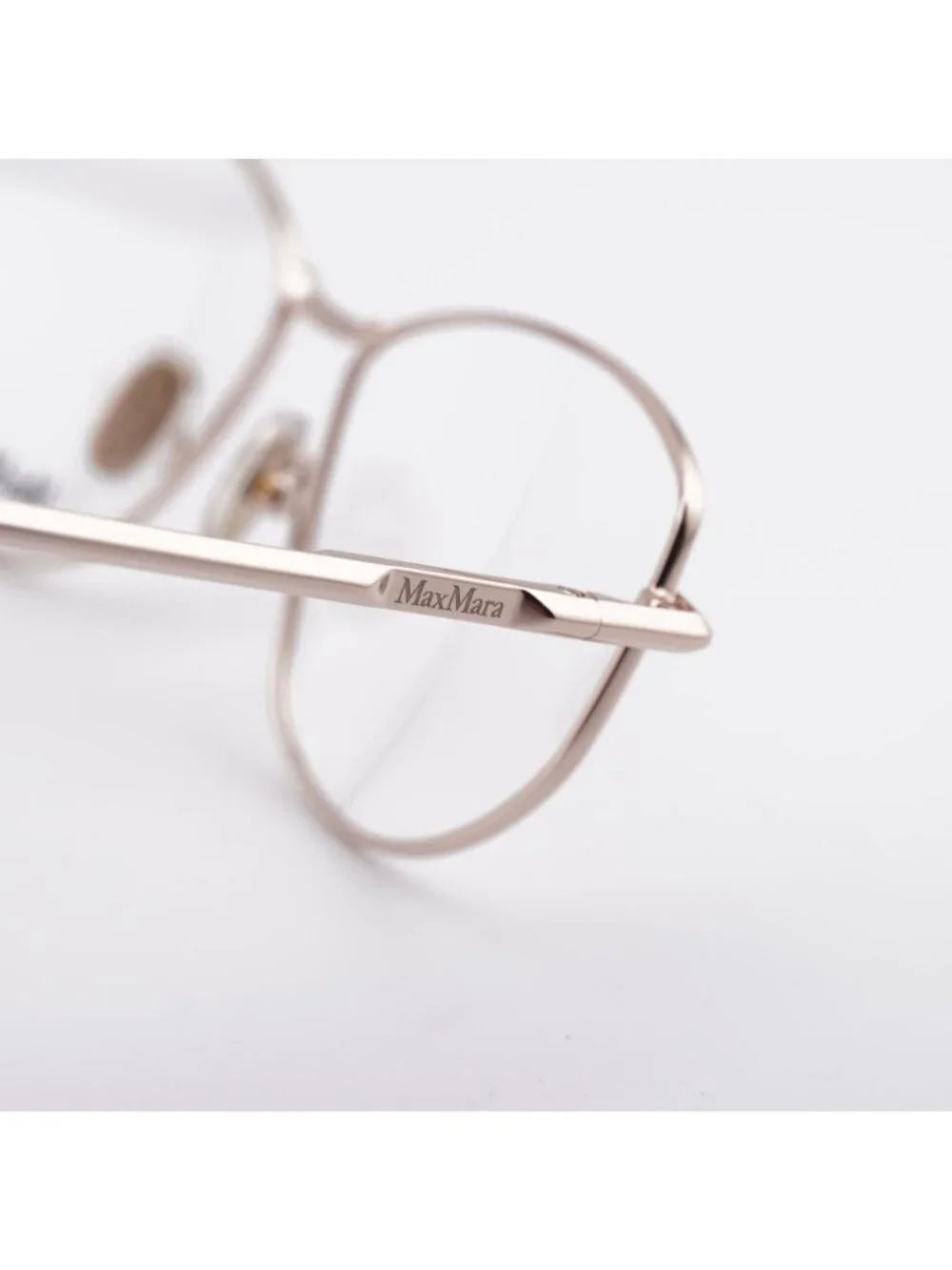 Max Mara MM5153 028 Eyeglasses Gold 55mm Oval Frame